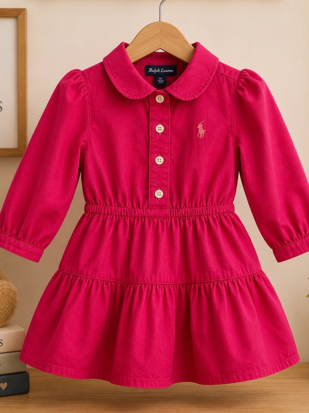 Ralph Lauren Kids Casual Dress in Pink size 6 months